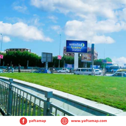 شاشة إلاكترونية - مدينة 6 اكتوبر - ميدان الحصرى