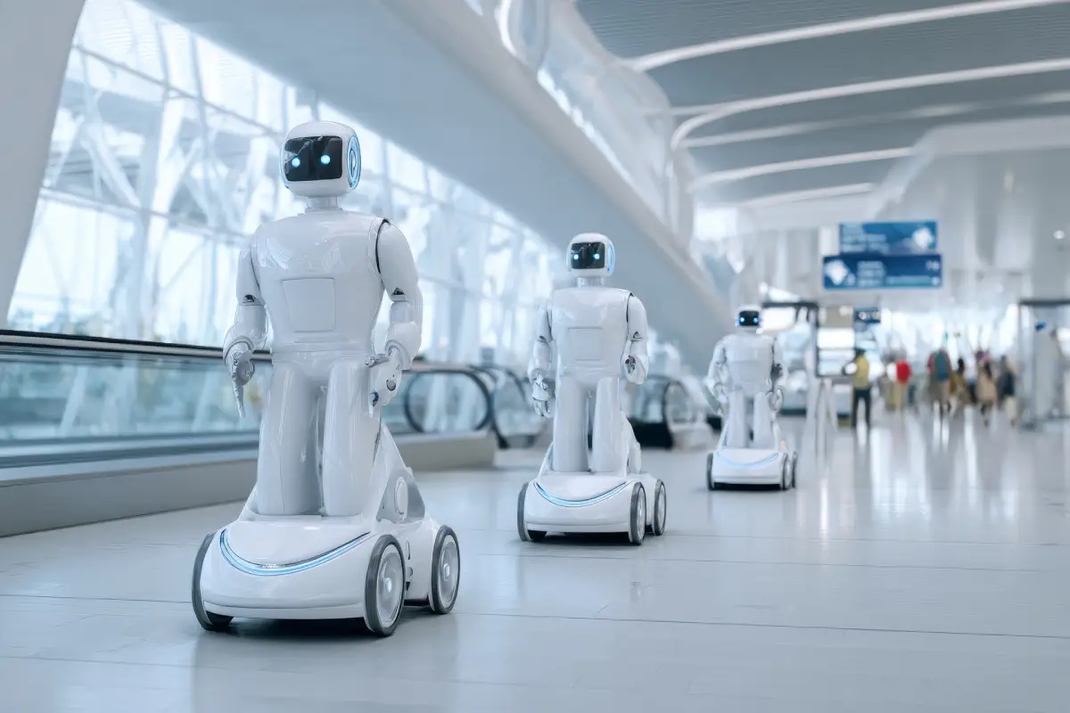 Robotic advertising and smart activations in malls and airports in Egypt