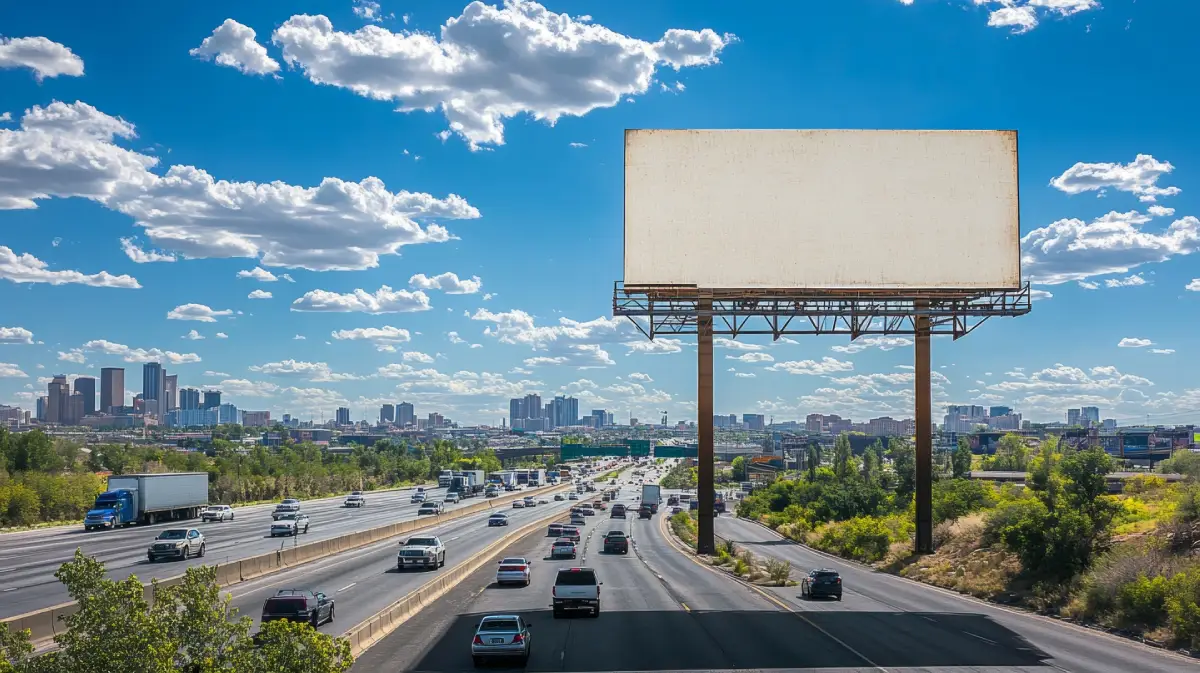 Best billboard location in Egypt on a high-traffic road