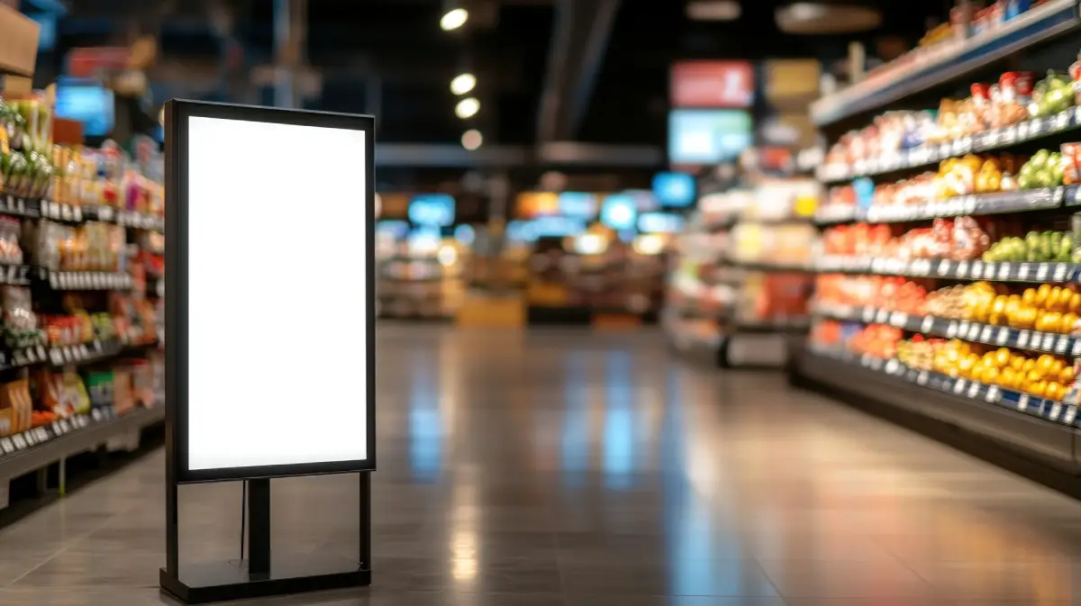 In-Store Advertising Display