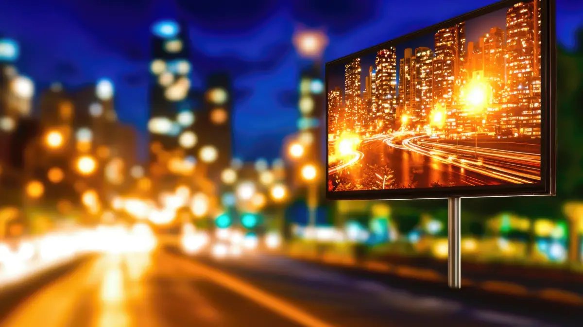 Digital LED billboard advertising in Egypt